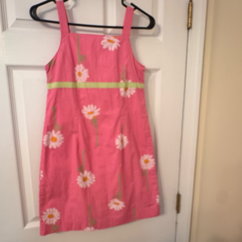 Lilly Pulitzer | Vintage Girls Daisy Print Shift Dress Size 14 (girls) - Picture 2 of 10